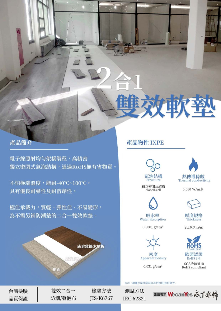 二合一雙效軟墊